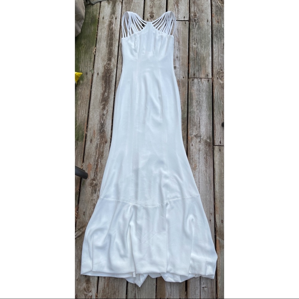 Dress The Population Strappy Maxi Sheath Dress - Picture 2 of 5